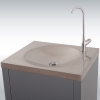 EC - Cuvette de la configuration de base - Robinet Col de cygne - fontaine à eau - Collectivités - Industrie - EDAFIM